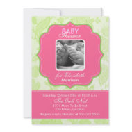 Baby Girl Shower Invitation