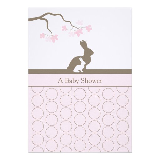 Baby Girl Shower Invitation