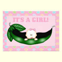 Baby Girl Shower Invitation invitations