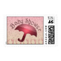 Baby Girl Shower Stamps