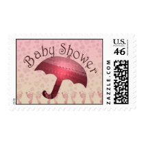 Baby Girl Shower Stamps