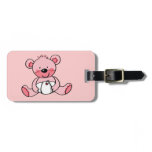Baby Girl (teddy bear) luggage tags