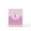 Baby Girl Thank You Card by cutietoots Baby Girl Thank You Card