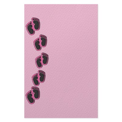 Baby Girl Toes Stationery by texno_stationery