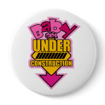 Baby Girl Under Construction Button