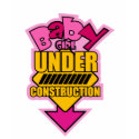 Baby Girl Under Construction T-Shirt by crazycoolbaby Baby Girl Under Construction T-Shirt