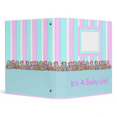 Baby Girls Album Binder by Sketchart26