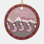 Baby Girl's First Christmas Christmas Tree Ornament