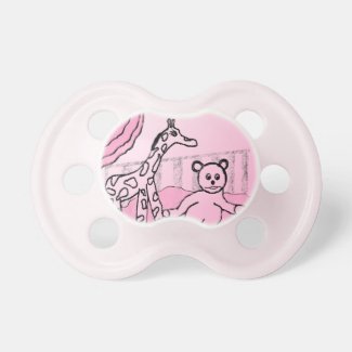 Baby Girl's Room Pink Pacifier