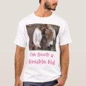baby-goat, I'm Such a Kissable Kid t-shirts by bamsx4 baby-goat, I'm Such a Kissable Kid t-shirts