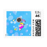 Baby Golf Champion Postage Stamp