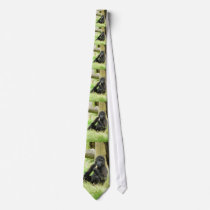 Baby Gorilla Snacking Custom Ties