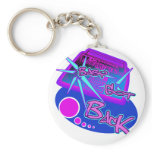 Baby got back Retro Rap Hip Hop Electro rave keychains