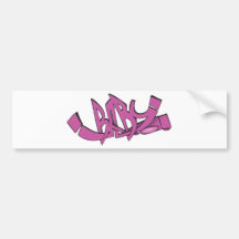 Baby Graffiti Bumper Sticker