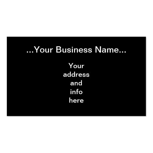 Baby Grand Business Card (back side)