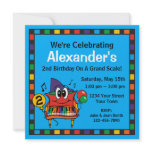 Baby Grand Piano 2nd Birthday Custom Invitation
