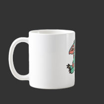 Baby Green Crested Dragon mug mugs