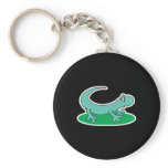 baby green lizard keychains