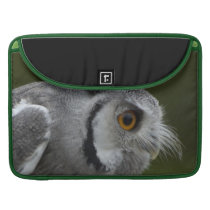 Baby Grey Owl MacBook Pro Sleeves