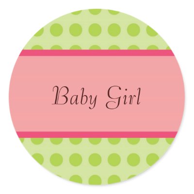Gril on Baby Gril Sticker   Customizable From Zazzle Com