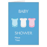 Baby Gro Baby Shower Card