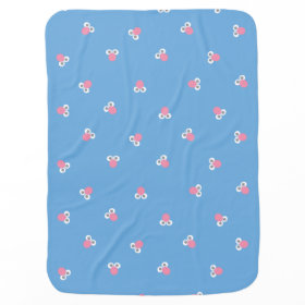 Baby Grover Face Shape Pattern Stroller Blankets