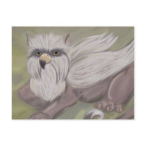 Baby Gryphon postcards by Faeryhuggles Baby Gryphon postcards