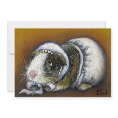 Baby Guinea Pig Announcements by tanyabond