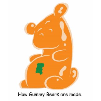Baby Gummy Bear zazzle_shirt
