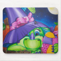 Baby Halloween Dragon Mousepad