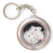 Baby hamsters (keychain)