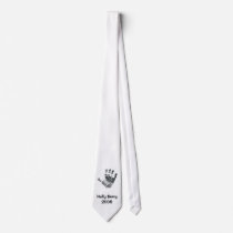 Baby Hand & Foot Imprint Tie by Lasting_Impressions Baby Hand & Foot Imprint Tie