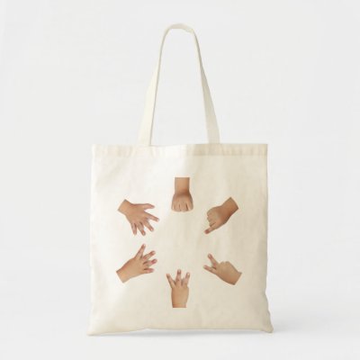 Baby Hands Tote Bag