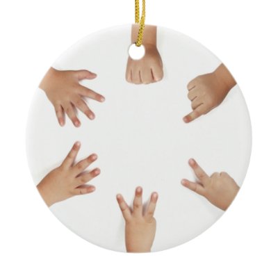 Baby Hands Ornaments