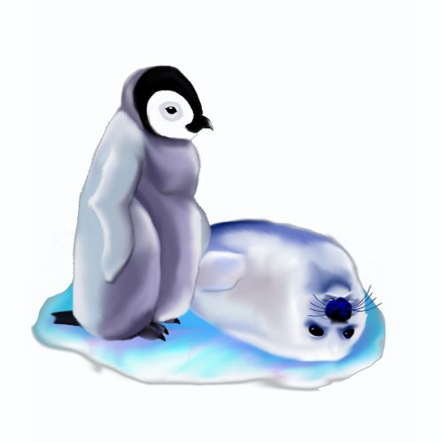 *Baby Harp Seal and Baby Penquin shirt
