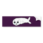 Baby Harp Seal Bumper Sticker