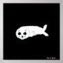 Baby  Harp Seal Print