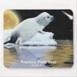 Baby Harp Seal Wildlife Supporter Mousemat mousepads