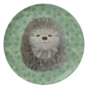 Baby Hedgehog Plate