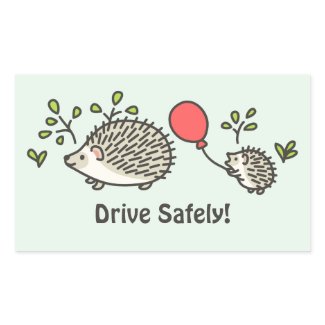 Baby Hedgehog's Red Balloon sticker