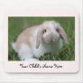 Baby Holland Lop Bunny Mousepad