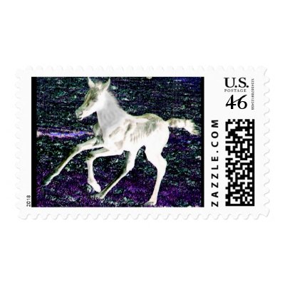 Baby Horse Stamps by WesternWeddings
