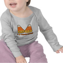 Baby - I Heart Candy Corn Tees