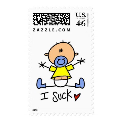 Baby I Suck Tshirts and Gifts Stamps by stick_figures