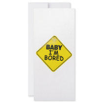 Baby I'm Bored rack cards by sabre6 Baby I'm Bored rack cards
