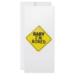 Baby I'm Bored Custom Rack Card
