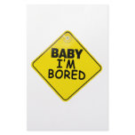 Baby I'm Bored Stationery