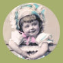 Baby in a Bonnet Sticker Baby in a Bonnet Sticker