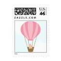 Baby in Balloon Baby Shower stamp