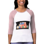 "Baby" in Building Block Letters t-shirts